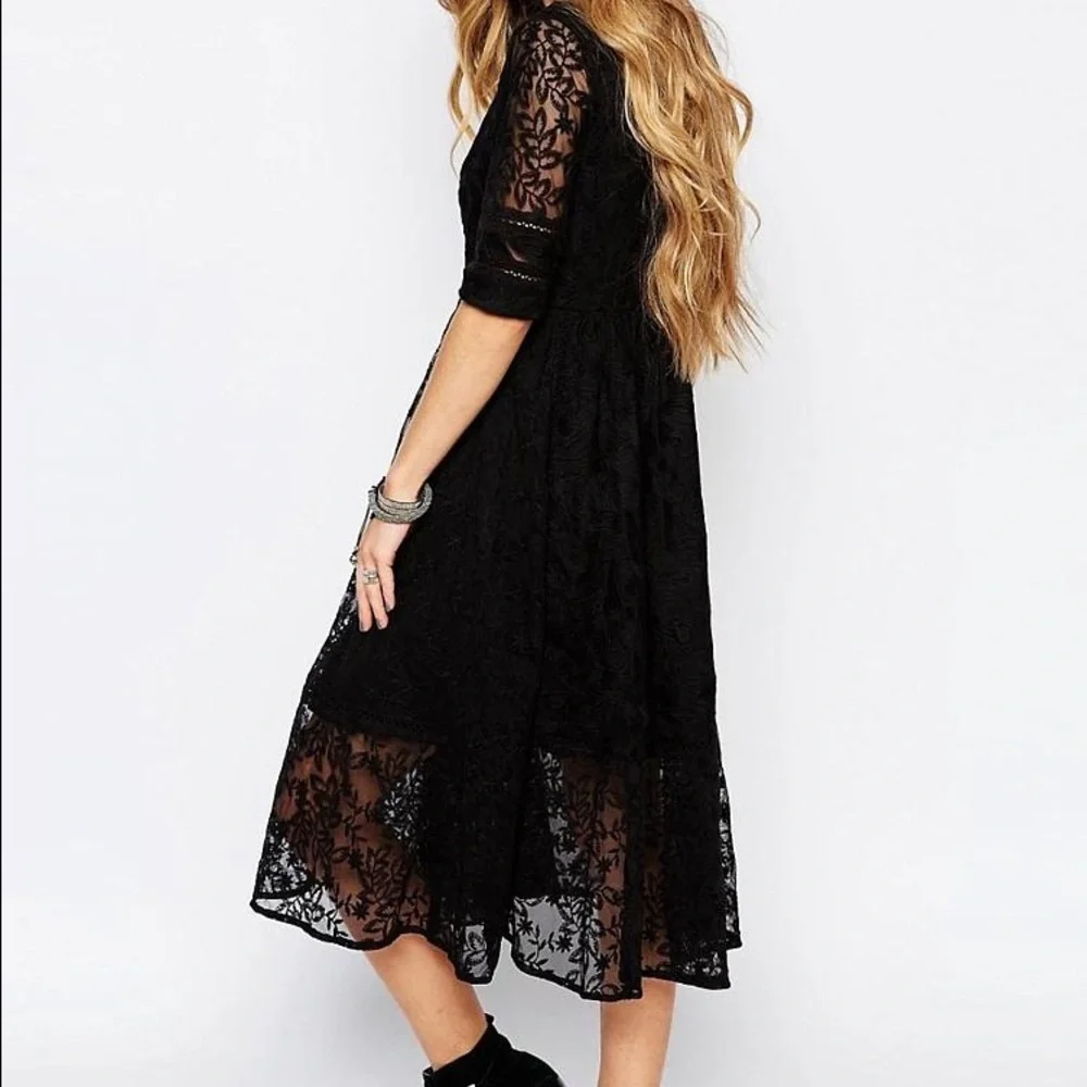 Beautiful free people lace dress
